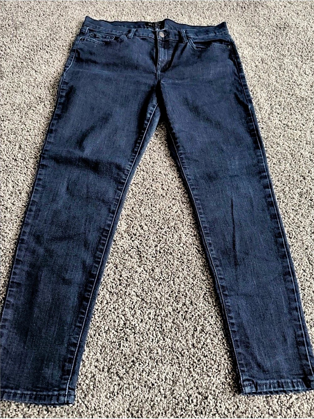 Banana Republic Skinny Mid-Rise Jean Skinny Jeans in Blue Waist 31